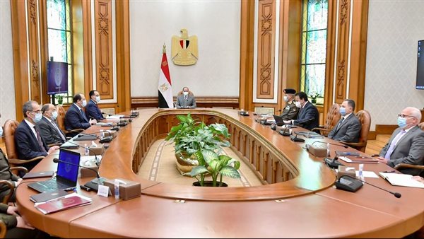 اجتماع الرئيس عبدالفتاح