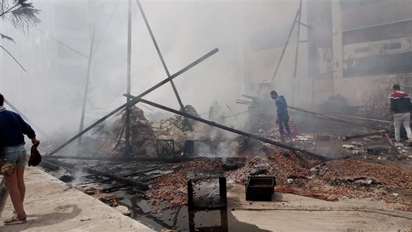 حريق معرض أهلا رمضان