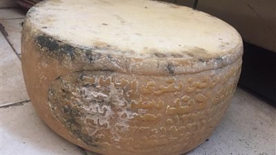 ضبط 36 قرص جبن تركي فاسد ومجهول المصدر في مخزن بشرق الإسكندرية