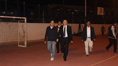 افتتاح الدوري الرياضي الخماسي لكرة القدم لجامعة الإسكندرية