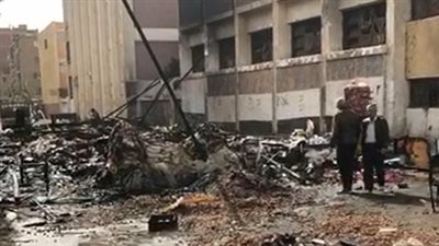 الياميش بقى تراب.. حريق هائل يلتهم معرض أهلا رمضان بالقناطر الخيرية دون وقوع خسائر بشرية | بث مباشر 