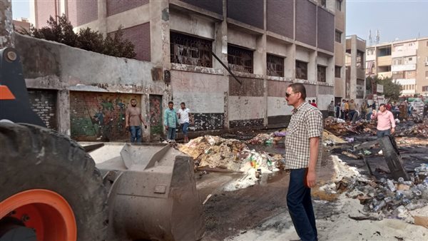 حريق معرض أهلا رمضان