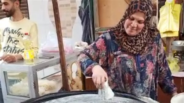 أم محمد صانعة الكنافة