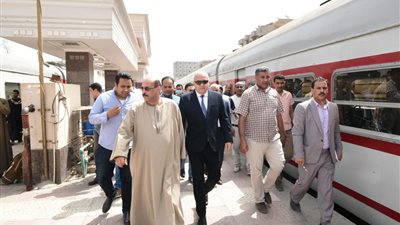 محافظ قنا: إنشاء نفق مشاه أسفل محطة سكك حديد نجع حمادي