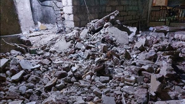 انهيار جزء من أحد