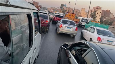  قبل الفطار.. تكدس مروري في ميادين ومحاور القاهرة والجيزة | صور 