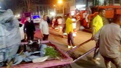 ضبط 22 مخالفة في حملة إشغالات مكبرة بمدينة الأقصر