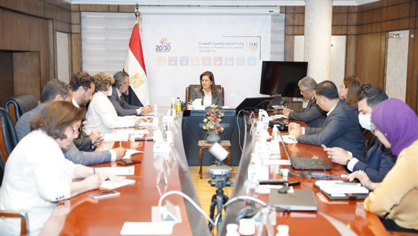 وزيرة التخطيط تناقش