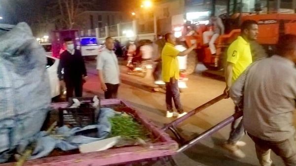 أثناء حملة الإشغالات