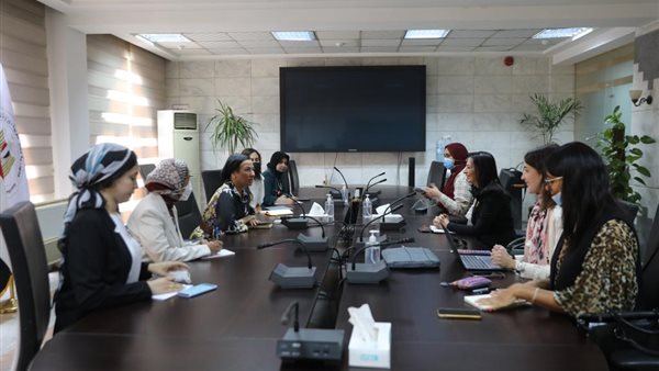 مايا مرسي تلتقي وزيرة