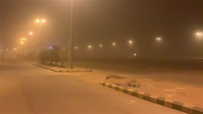 سفاجا ترفع حالة الطوارئ تحسبًا لعاصفة ترابية تحجب الرؤية على الطرق السريعة