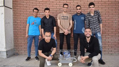 فريق طلابي بكلية الهندسة بأسيوط يفوز بالمركز الخامس بمسابقة عالمية لتصميمهم روبورت يعمل بالمياه