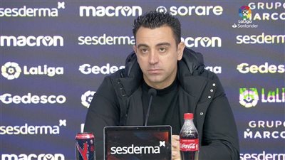 تشافي: فريقي لا يقدم المطلوب في بعض المباريات وسعيد بالفوز أمام ليفانتي 