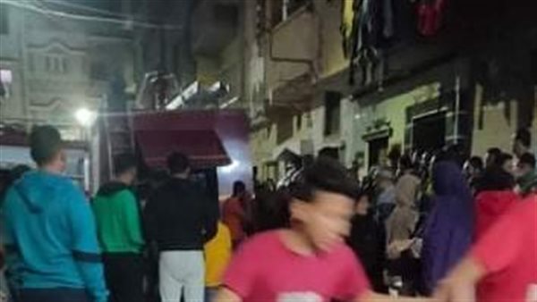 حريق هائل في منزل