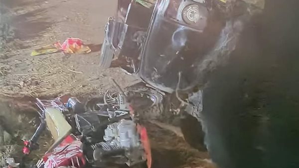 آثار الحادث 