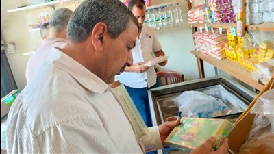 تحرير 63 محضرا تمويني للمخالفين من التجار في حملة على الأسواق بكفر الشيخ | صور