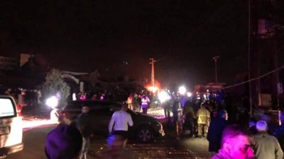 مقتل وإصابة 8 في انفجار بجنوب لبنان 