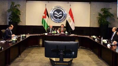 رئيس المناطق الحرة يستقبل وزير الاستثمار الأردني لبحث فرص التعاون بين البلدين