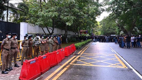 احتجاجات في سريلانكا