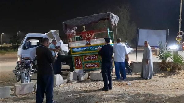 أثناء رفع الإشغالات