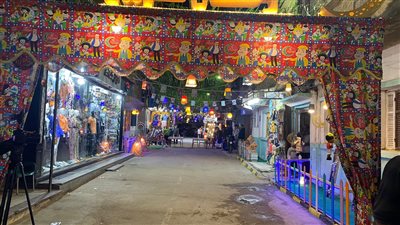 رسومات عم فؤاد وفطوطة تُزين الإسكندرية.. و4 شوارع تتنافس بزينة رمضان