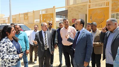 نائب محافظ المنيا يتابع أعمال تطوير مسار العائلة المقدسة