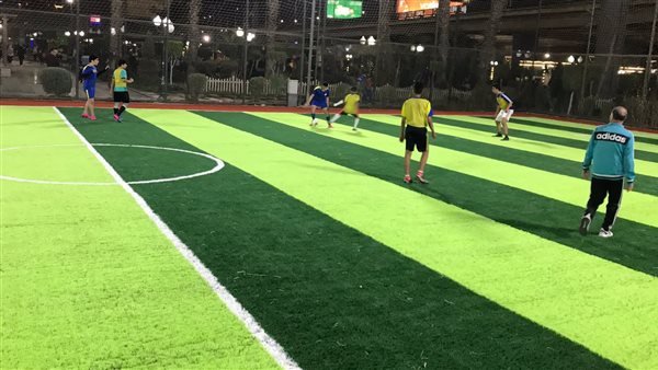 أحد ملاعب مركز التنمية