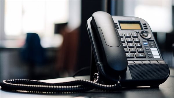 التليفون الأرضي -