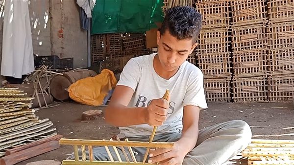 صناعة الجريد بالدقهلية