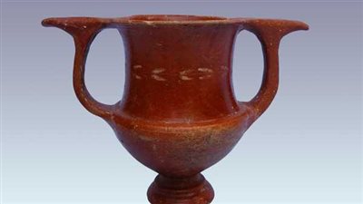 متحف الآثار بمكتبة الإسكندرية يعرض كأس للشرب