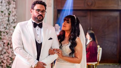 مسلسل مكتوب عليا الحلقة 15.. أكرم حسني يتزوج من هنادي مهنا وأيتن عامر 