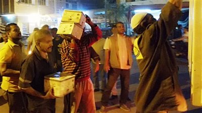 رفع 500 حالة إشغال دون محضر ومصادرة 8520 من المضبوطات المتنوعة في حملة بأسوان 