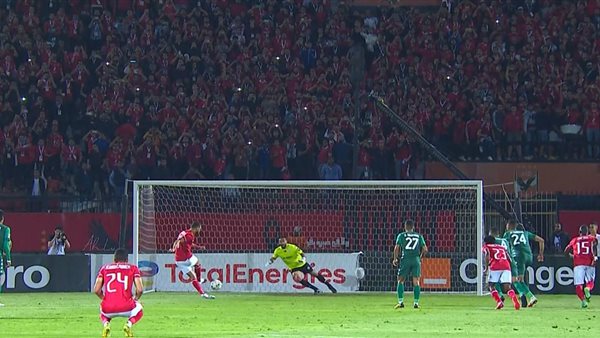 جانب من مباراة الأهلي