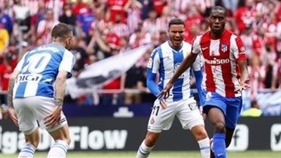 في الوقت القاتل.. أتلتيكو مدريد يخطف فوزًا من إسبانيول بالدوري الإسباني