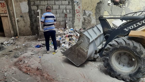 رفع مخلفات من شوارع