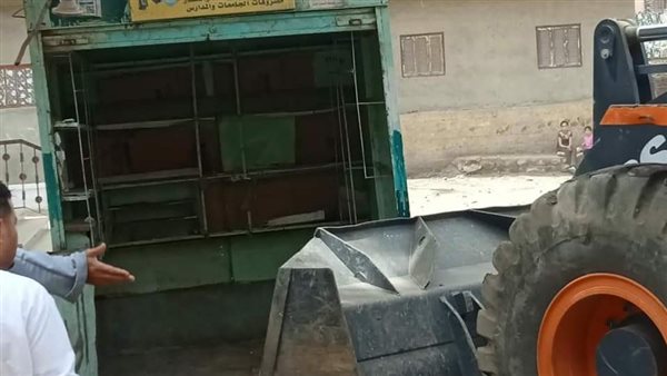 إزالة اكشاك مخالفة