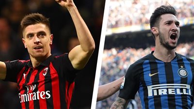 التشكيل الرسمي لـ قمة إنتر وميلان في إياب نصف نهائي كأس إيطاليا