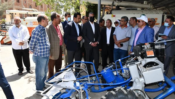 محافظ الفيوم يتفقد