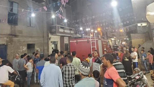 نشوب حريق بأحد العقارات