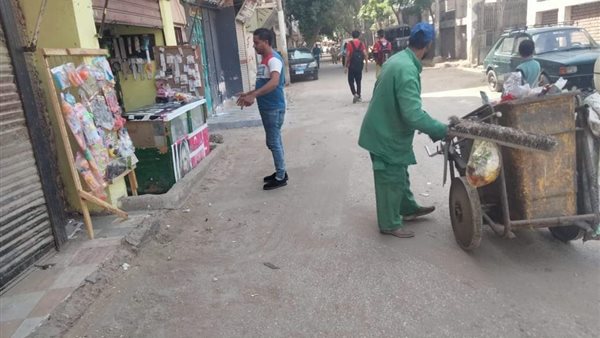 رفع قمامة من شوارع
