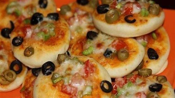  مينى بيتزا بالخضروات