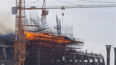 الحماية المدنية تنجح في إخماد حريق بمستشفى مجدي يعقوب بمدينة 6 أكتوبر| فيديو