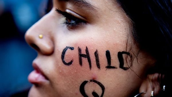 أثناء الاحتجاج