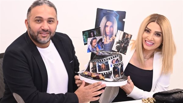 روجينا والمخرج رؤوف