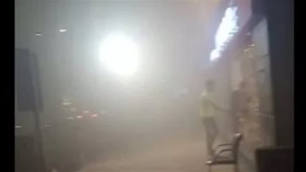 جانب من الحريق 