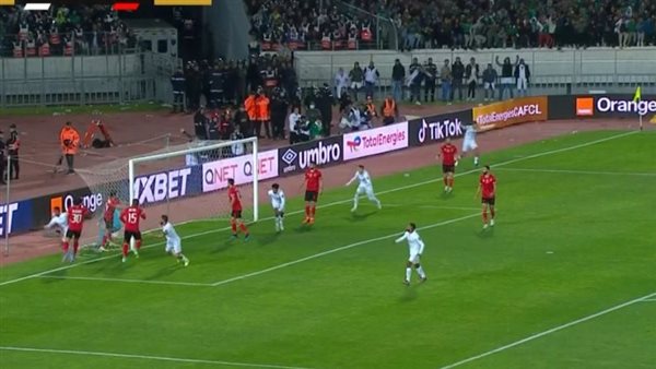 جانب من مباراة الأهلي