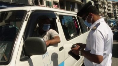 ضبط 5872 شخصًا لعدم ارتداء الكمامة خلال 24 ساعة