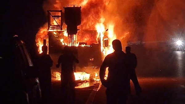 حريق - أرشيفية 