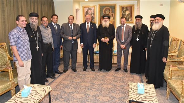 جانب من الزيارة 