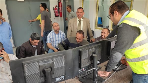 لحظة تشغيل برج إشارات